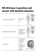 NR 304 &vert; Exam 2  &vert;questions and answer with detailed rationales &plus; Diagrams&period;