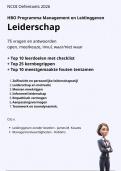 BUNDEL NCOI Management en Leidinggeven&colon; Oefentoets &plus; Twee geslaagde Moduleopdrachten
