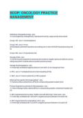 BCOP&colon; ONCOLOGY PRACTICE MANAGEMENT