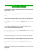 Assignment 6 Diamond Essentials &ndash; Complete Questions with Correct Answers &vert; Study Guide & Exam Preparation