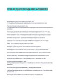 TFM-08 QUESTIONS AND ANSWERS