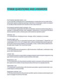 TFM08 QUESTIONS AND ANSWER