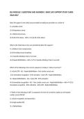 BLS MODULE 1 QUESTIONS AND ANSWERS &vert; BASIC LIFE SUPPORT STUDY GUIDE 2026&sol;2027