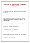 CCMA PRACTICE TEST QUESTIONS AND ANSWER &NewLine;&vert;LATEST UPDATE 