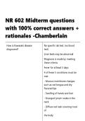 NR 602 &vert; Midterm &vert; questions with 100- correct answers &plus; rationales 2026 -Chamberlain