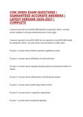 CON 3990V EXAM QUESTIONS &vert;GUARANTEED ACCURATE ANSWERS &vert;LATEST VERSION 2026-2027 &vert;COMPLETE