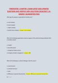 FIREFIGHTER 1 CHAPTER 1 EXAM LATEST 2026 UPDATED &NewLine;QUESTIONS AND VERIFIED 100&percnt; SOLUTIONS &lpar;2026&sol;2027&rpar; &vert;A&plus; &NewLine;GRADED &vert;GUARANTEED PASS