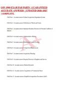 CON 3990 EXAM FAR PARTS &vert;GUARANTEED ACCURATE ANSWERS &vert;UPDATED 2026-2027 &vert;COMPLETE&period;