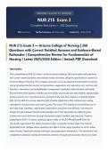 NUR 215 Exam 3 &mdash; Arizona College of Nursing &vert; 260 Questions with Correct Detailed Answers and Evidence-Based Rationales &vert; Comprehensive Review for Fundamentals of Nursing &vert; Latest 2025&sol;2026 Edition &vert; Instant PDF Download
