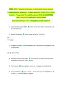 DTSA 5002 - Statistical Inference for Estimation in Data Science &NewLine;Comprehensive Resource To Help You Ace 2026-2027 Exams &NewLine;Includes Frequently Tested Questions With ELABORATED &NewLine;100&percnt; Correct COMPLETE SOLUTIONS &NewLine;Guaranteed Pass First Attempt&excl;&excl; Current Up