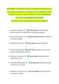 DTSA 5501 - Algorithms for Searching&comma; Sorting&comma; and Indexing &NewLine;Comprehensive Resource To Help You Ace 2026-2027 Exams &NewLine;Includes Frequently Tested Questions With ELABORATED &NewLine;100&percnt; Correct COMPLETE SOLUTIONS &NewLine;Guaranteed Pass First Attempt&excl;&excl; Current Update&excl;