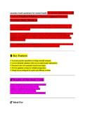 Saunders Book Questions for Mental Health EXAM STUDY GUIDE 2026&sol;2027 &vert; Practice Questions & Detailed Solutions &vert; Newest Version