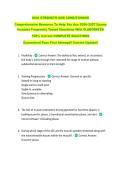 ISSA STRENGTH AND CONDITIONING  &NewLine;Comprehensive Resource To Help You Ace 2026-2027 Exams &NewLine;Includes Frequently Tested Questions With ELABORATED &NewLine;100&percnt; Correct COMPLETE SOLUTIONS &NewLine;Guaranteed Pass First Attempt&excl;&excl; Current Update&excl;&excl;