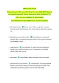 NMTCB CT Board &NewLine;Comprehensive Resource To Help You Ace 2026-2027 Exams &NewLine;Includes Frequently Tested Questions With ELABORATED &NewLine;100&percnt; Correct COMPLETE SOLUTIONS &NewLine;Guaranteed Pass First Attempt&excl;&excl; Current Update&excl;&excl; 