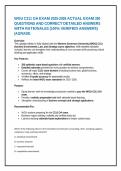 WGU C211 OA EXAM 2025-2026 ACTUAL EXAM QUESTIONS AND CORRECT DETAILED ANSWERS WITH RATIONALES &lpar;100&percnt; VERIFIED ANSWERS&rpar;