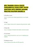EPIC TRAINING COG170 COGITO FUNDAMENTALS EXAM SCRIPT TESTED QUESTIONS WITH VERIFIED