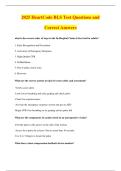 2025 HeartCode BLS Test Questions and&NewLine;Correct Answers
