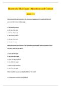 Heartcode BLS Exam 1 Questions and Correct&NewLine;Answers