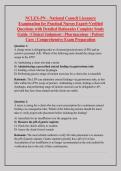 NCLEX-PN &ndash; National Council Licensure &NewLine;Examination for Practical Nurses Expert-Verified &NewLine;Questions with Detailed Rationales Complete Study &NewLine;Guide &vert; Clinical Judgment &vert; Pharmacology &vert; Patient &NewLine;Care &vert; Comprehensive Exam Preparation
