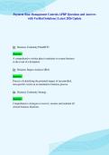 Payment Risk Management Controls-APRP Questions and Answers&NewLine;with Verified Solutions &vert; Latest 2026 Update&NewLine;