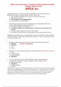 Test Bank For APEA 3P Actual Exam &lpar;APEA Question Bank&rpar; &lpar;Mostly Resourceful&rpar;