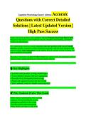 Cognitive Psychology Study Outline and Key Concepts EXAM STUDY GUIDE 2026&sol;2027 &vert; Practice Questions & Detailed Solutions &vert; Newest Version