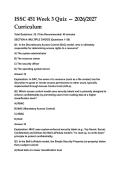 ISSC 451 Week 3 Quiz &ndash; Information Systems Security Study Guide and Practice Questions &lpar;2026&sol;2027&rpar;