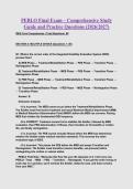 PEBLO Final Exam &ndash; Comprehensive Study Guide and Practice Questions &lpar;2026&sol;2027&rpar;
