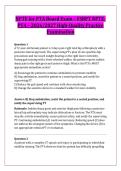 NPTE for PTA Board Exam &ndash; FSBPT NPTE&NewLine;PTA &ndash; 2026&sol;2027 High-Quality Practice &NewLine;Examination 