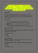 FPC Exam &vert; American &period;&period; Association &lpar;APA&rpar; &NewLine;Fundamental &period;&period; Certification &vert; 2026&sol;2027 Edition &NewLine;Questions &vert; Original Evaluation with Verified Correct &NewLine;Answers and Rationales 