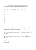 TFM - 08 Actual Test Questions With Correct Verified Answers 2026&NewLine;