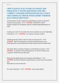 CRPC Certification Exam &vert; Comprehensive Practice Questions & Detailed Answers with Rationales &vert; Latest Study Guide