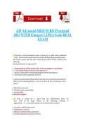 ATI Advanced MED SURG Proctored 2023 WITH Glasgow COMA Scale REAL EXAM&NewLine;