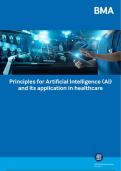 Artificial Intelligence in Health Studyguide bundle 