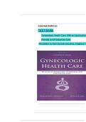 Gynecologic Health Care&colon; With an Introduction to Prenatal and Postpartum Care &lpar;4th Edition&rpar; &vert; Test Bank & Practice Questions with Answers&NewLine;