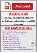 SkillCat EPA 608 Exam Prep &vert; 240&plus; Practice Questions with Verified Answers & Detailed Rationales &vert; 2026 Study Guide