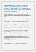 CRPC Certification Exam &vert; Comprehensive Practice Questions & Detailed Answers with Rationales &vert; Latest Study Guide