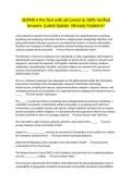 SEJPME II Pre-Test with all Correct & 100&percnt; Verified Answers &vert;Latest Update &vert;Already Graded A&plus;