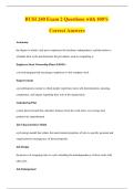 BUSI 240 Exam 2 Questions with 100&percnt;&NewLine;Correct Answers