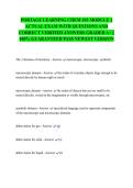 PORTAGE LEARNING CHEM 103 MODULE 1 ACTUAL EXAM WITH QUESTIONS AND CORRECT VERIFIED ANSWERS GRADED A&plus; &vert;&vert; 100&percnt; GUARANTEED PASS NEWEST VERSION&NewLine;