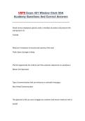 USPS Exam 421 Window Clerk SSA Academy Questions and Correct Answers Study Guide