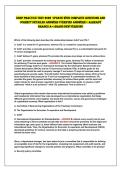 CISSP PRACTICE TEST 2026 UPDATE WITH COMPLETE QUESTIONS AND&NewLine;CORRECT DETAILED ANSWERS &lpar;VERIFIED ANSWERS&rpar; &vert;ALREADY&NewLine;GRADED A&plus;&vert;BRAND NEW VERSION&excl;&excl; 