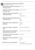 ServiceNow Certified System Administrator &lpar;CSA&rpar; Exam Study Guide &sol; Score 100&percnt; on 2025 Mainline Certification &sol; Practice Questions & Test Bank &sol; CSA Exam Prep 2025
