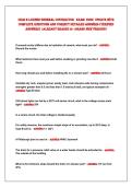 CSLB B LICENSE GENERAL CONTRACTOR EXAM 2026 UPDATE WITH&NewLine;COMPLETE QUESTIONS AND CORRECT DETAILED ANSWERS &lpar;VERIFIED&NewLine;ANSWERS&rpar; &vert;ALREADY GRADED A&plus;&vert;BRAND NEW VERSION&excl;&excl; 