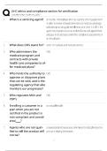 UHC Ethics and Compliance Certification Study Guide &sol; Score 100&percnt; &sol; 2025 Update &sol; Exam Prep & Test Bank