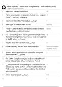 New Mexico Water Operator Certification &lpar;Basic&rpar; Study Guide &sol; Score 100&percnt; &sol; 2025 Update &sol; Exam Prep & Test Bank