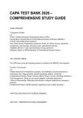 CAPA TEST BANK 2026 &ndash; COMPREHENSIVE STUDY GUIDE&period;pdf&NewLine;&NewLine;