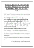 NERVOUS SYSTEM&colon; CNS&comma; PNS&comma; AND AUTONOMIC FUNCTIONS &vert;MEDSERG EXAM 2 &vert; GUARANTEED SUCCESS STARTS HERE&excl; LEARN&comma; PRACTICE & EXCEL&excl;
