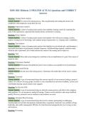 MOS 1021 Midterm 2 UPDATED ACTUAL Questions and CORRECT&NewLine;Answers