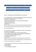 NUR 202 Maternal-Newborn Nursing Exam 3 Actual Exam 2026&sol;2027 &vert; Complete Exam-Style Questions with Detailed Rationales &vert; Pass Guaranteed &ndash; A&plus; Graded